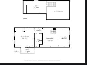 10 E Barnard St 户型图 – 宾州 West Chester 学生房